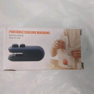 2 in 1 Mini Bag Heat Sealer with Cutter, Usb-C Rechargeable Bag, Color Varies