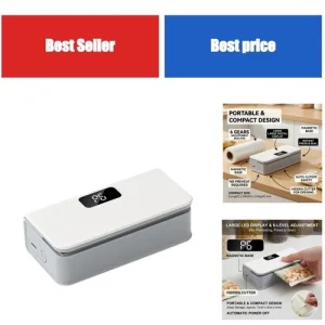 Mini Heat Bag Sealer Handheld Rechargeable 2-in-1 Sealer & Cutter for Food